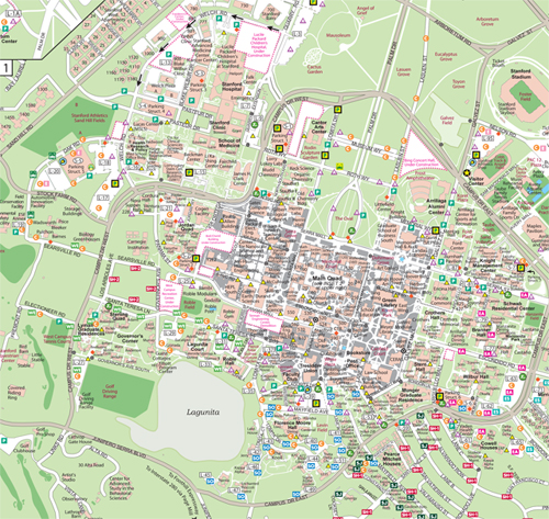 stanford university map download