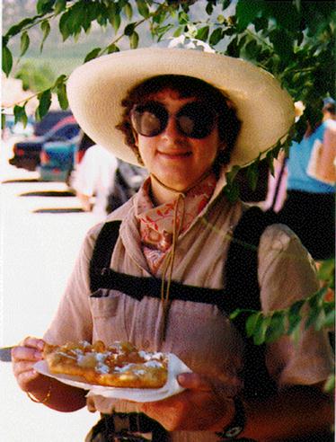 Deb in Taos NM 1995