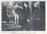 Film still from On Trial