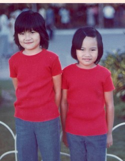 [Gina and Noncy many moons ago...]