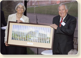 Photo of Chris Dawes and Susan P. Orr