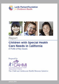 Children with Special Health Care Needs in California Report