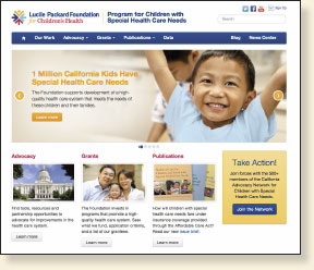 Program for Children with Special Health Care Needs Web Site