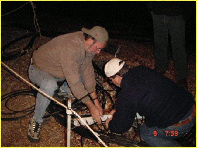 Collecting samples from a coral reef at the Inter-University Institute in Eilat