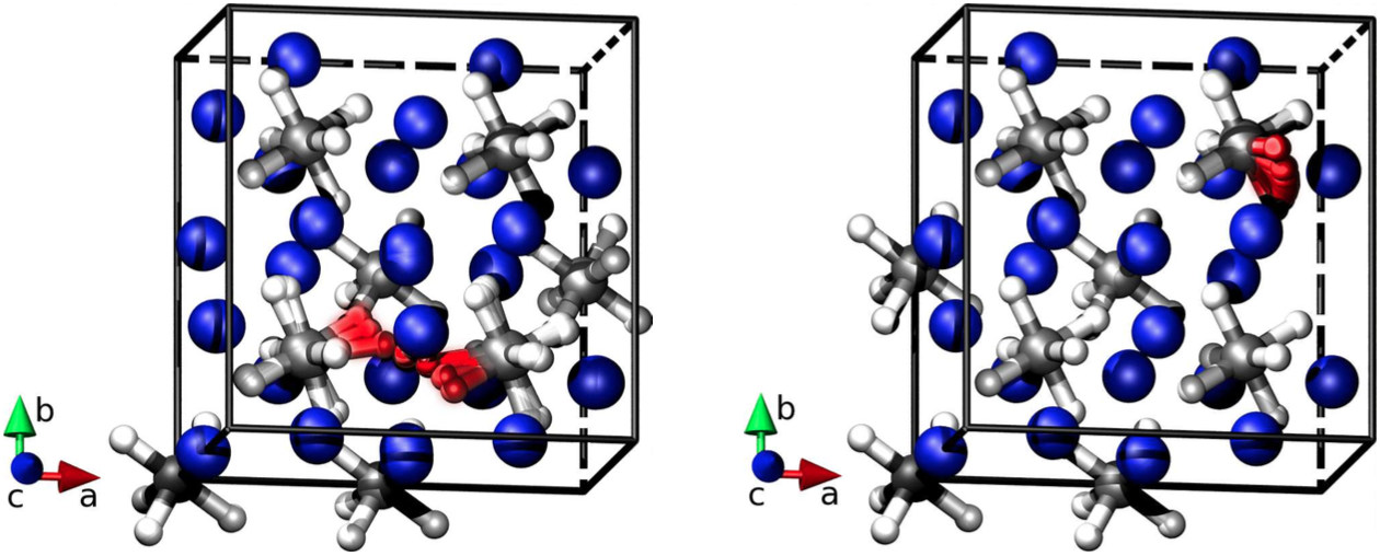 Vacancy-mediated proton diffusion in sodium alanate.