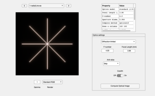 Simulate rolling shutter effects